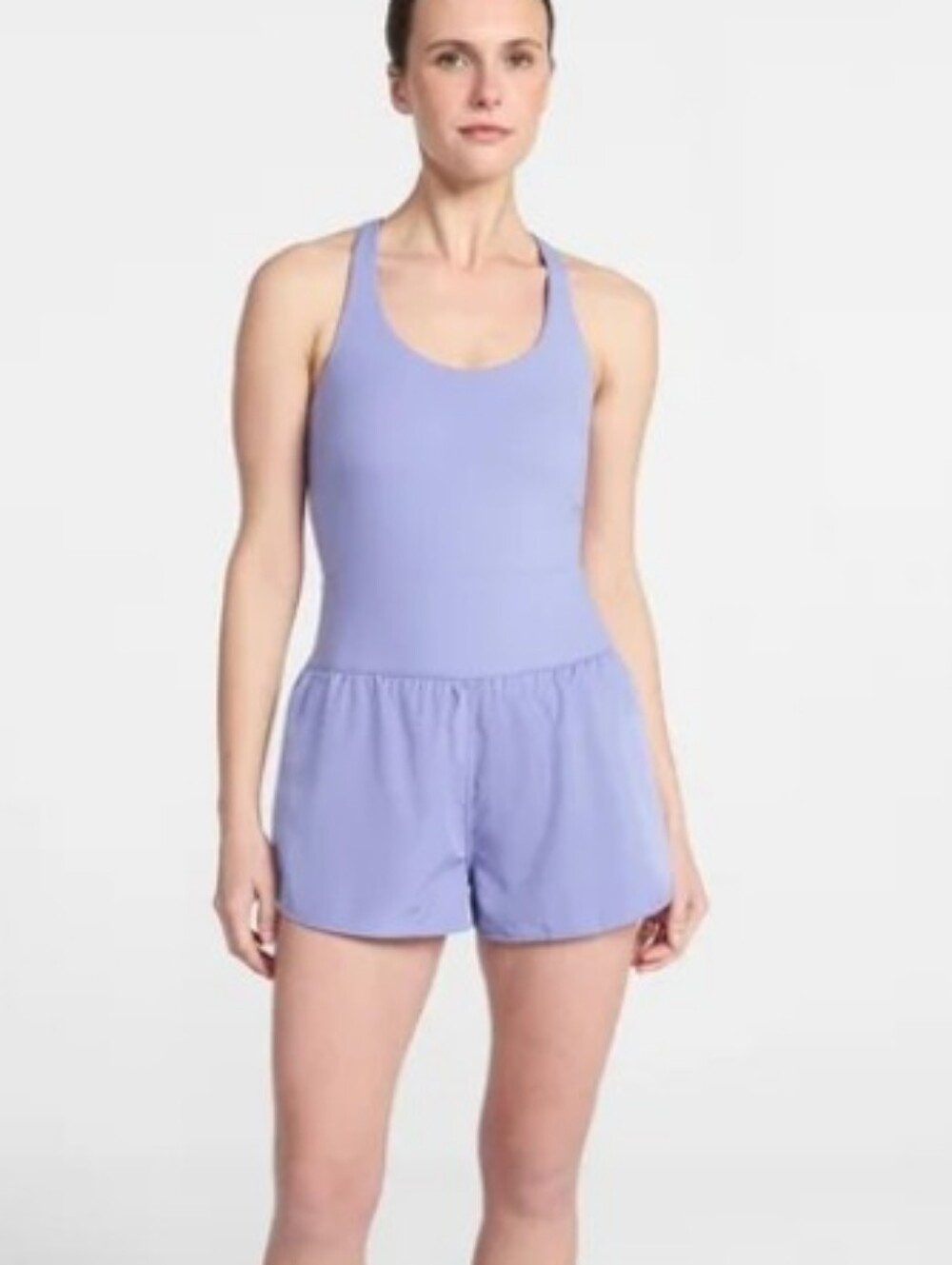 Avia Athletic Crossback Romper Shorts Sz XL 16 18